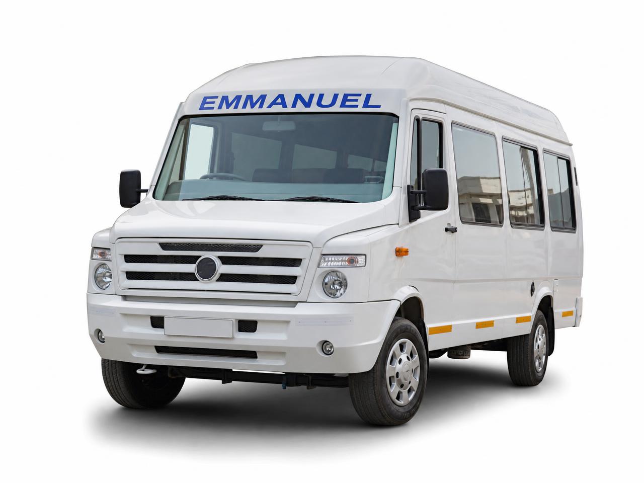 17 Seater Tempo Traveller available from Emmanuel Travels, Mumbai